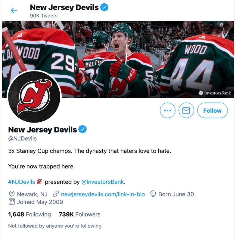 Devils Use Twitter to Expand Reach Devils Use Twitter to Expand Reach