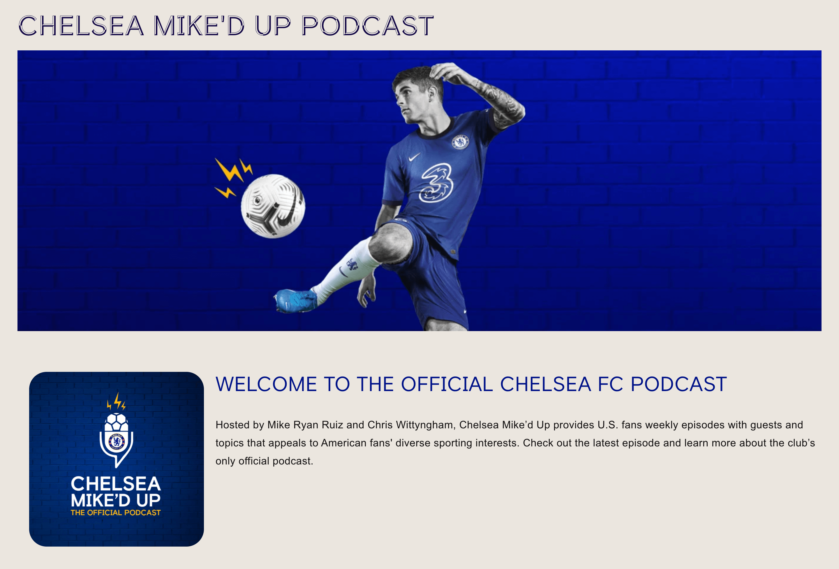 Chelsea Miked Up Podcast Chelsea Miked Up Podcast