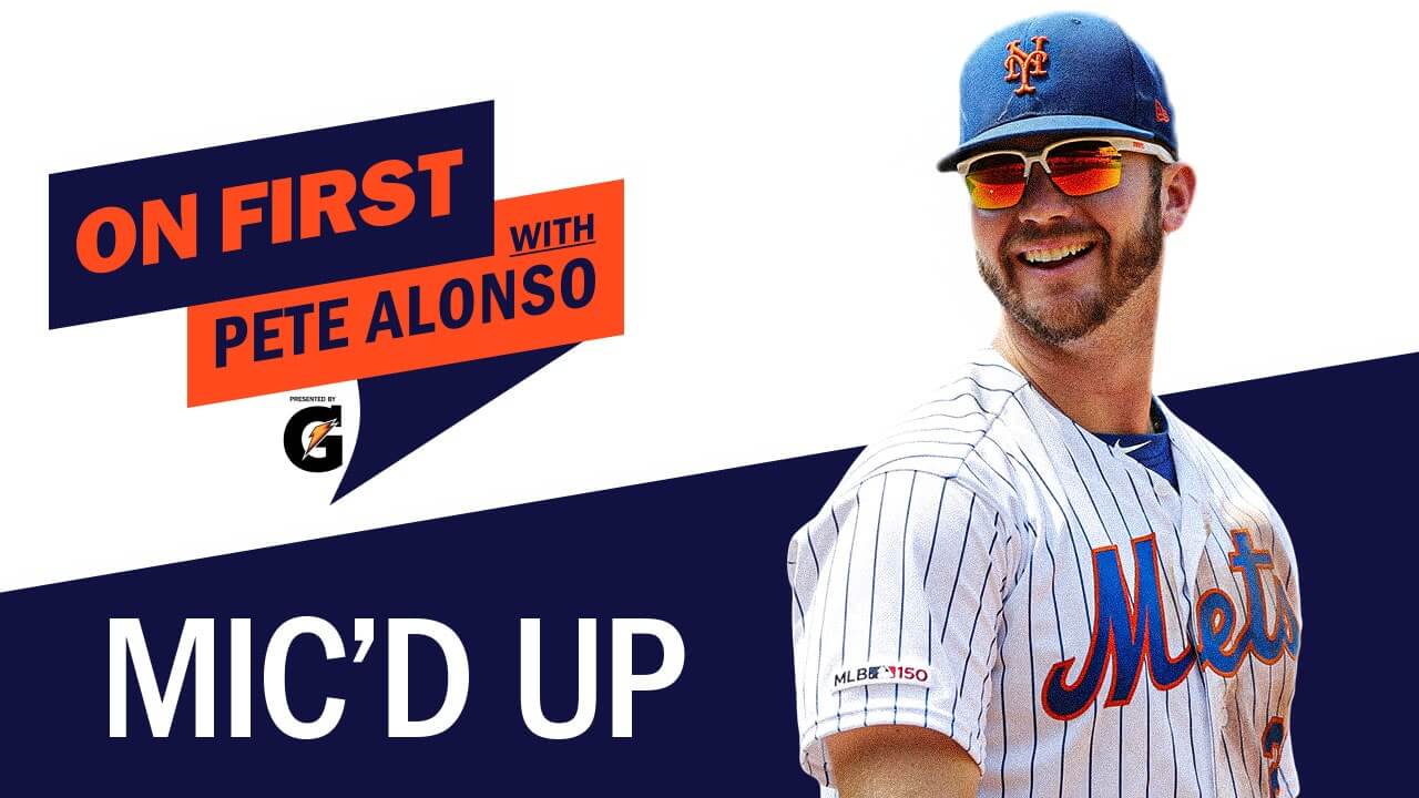 On First with Pete Alonso On First with Pete Alonso