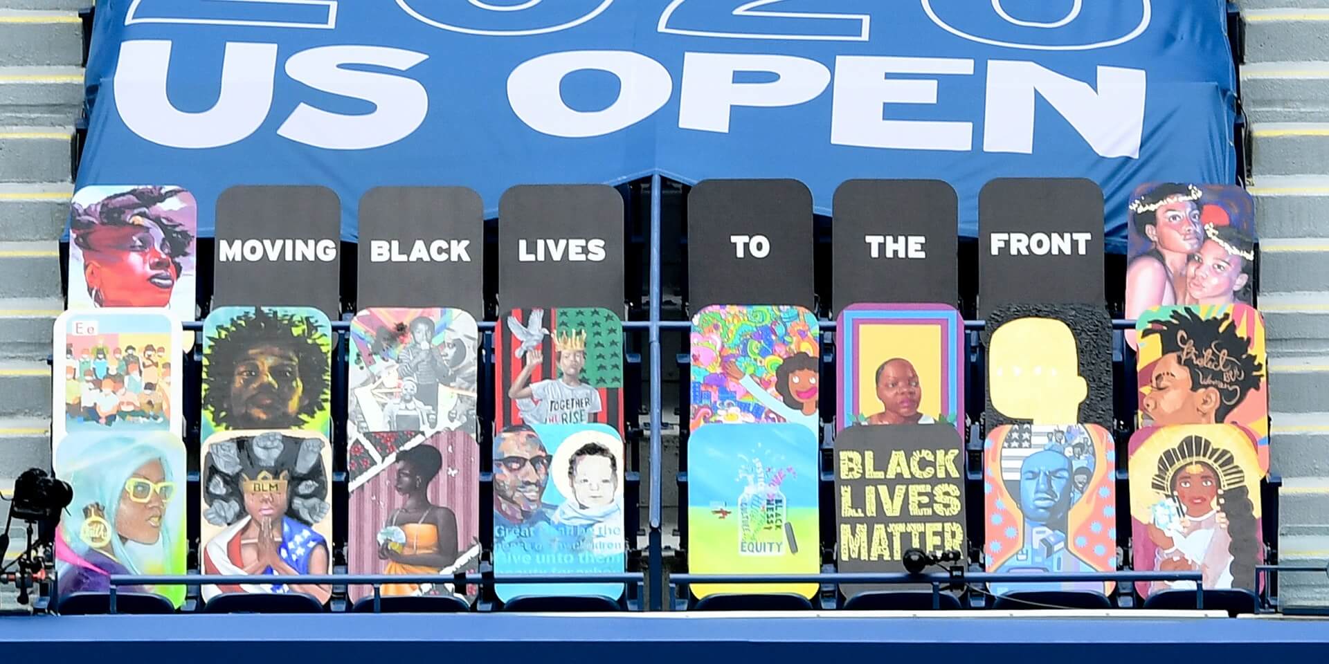 US Open: Black Lives to the Front US Open: Black Lives to the Front